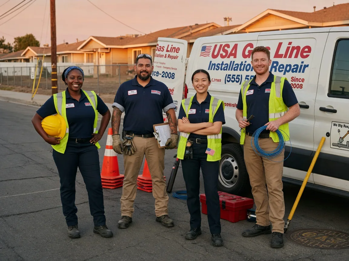 Gas Line Installation company in Jamestown, VA